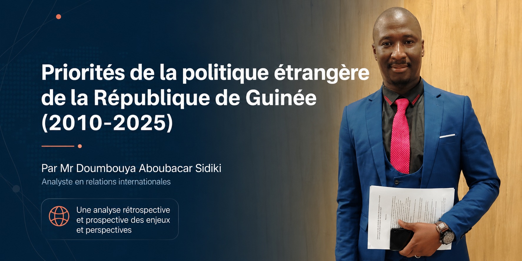Les priorités de la politique étrangère de la République de Guinée (2010-2025) 